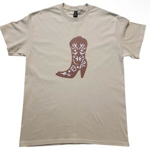 WESTERN BOOT T-SHIRT NWT - Unisex